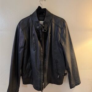 Calvin Klein Black Lightweight Shirt Jacket